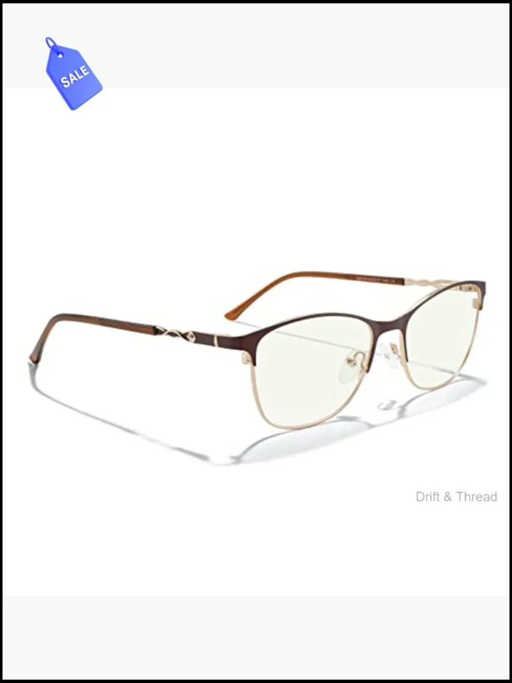 Women Blue Light Blocking Reading Glasses Cat Eye Spring Hinge